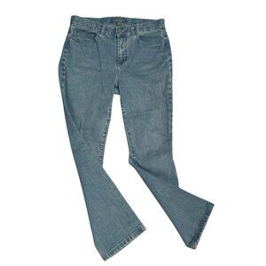 Lauren Ralph Lauren Women's Jeans Classic Straight Medium Wash 8P Denim Stretch